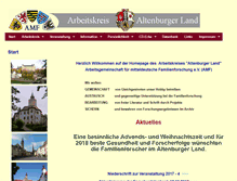 Tablet Screenshot of amf-ak-altenburger-land.de